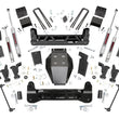 Load image into Gallery viewer, Rough Country 5 Inch Lift Kit | Torsion Drop | w/ Overloads | Chevy/GMC 2500HD/3500HD (20-26) - Main Product View