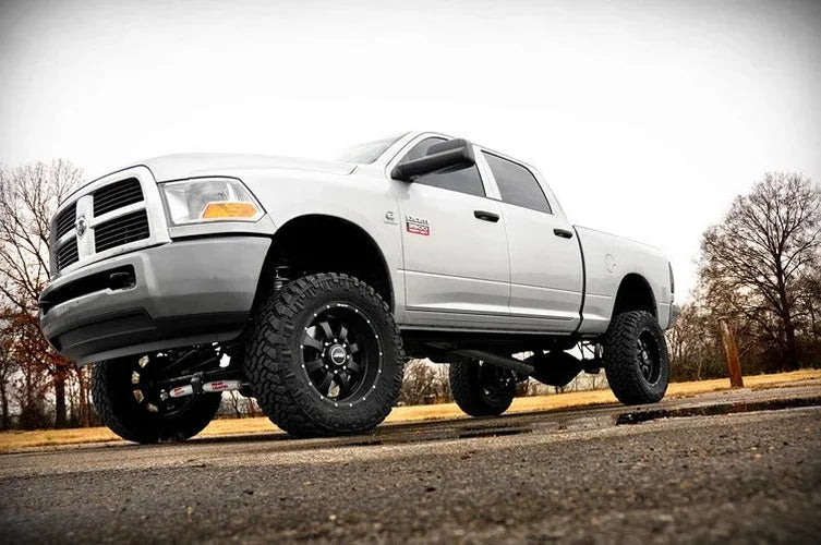 Rough Country 5 Inch Lift Kit | V2 | Ram 2500 Mega Cab (11-13)/3500 (11-12) 4WD - Installation View