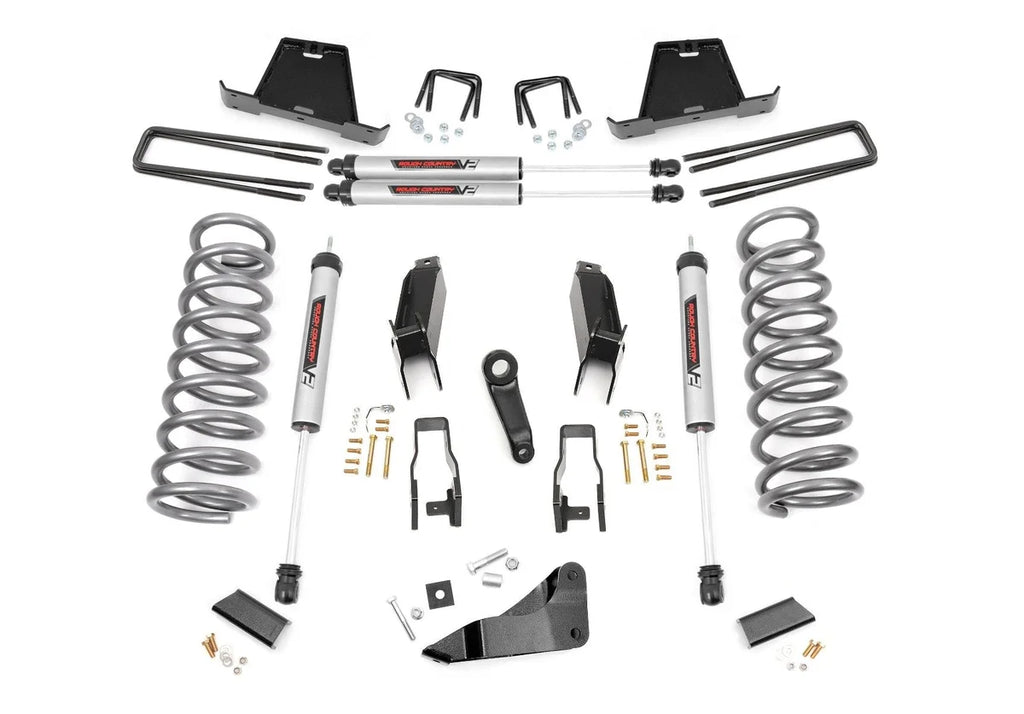 Rough Country 5 Inch Lift Kit | V2 | Ram 2500 Mega Cab (11-13)/3500 (11-12) 4WD - Kit Contents