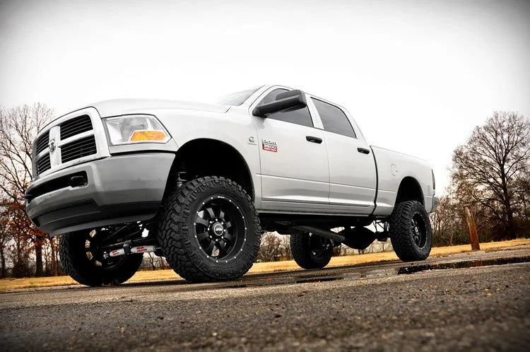 Rough Country 5 Inch Lift Kit | V2 | Ram 2500 Mega Cab (11-13)/3500 (11-12) 4WD - Installation View