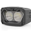 Load image into Gallery viewer, Rough Country 5 Inch Light Pods | White/Amber DRL | Flood | Pair 70118 - Side View