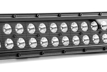 Load image into Gallery viewer, Rough Country 50 Inch Black Series LED Light Bar | Curved | Dual Row 72950BL - Side View