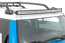 Load image into Gallery viewer, Rough Country 50 Inch Black Series LED Light Bar | Curved | Dual Row 72950BL - Back View