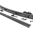 Load image into Gallery viewer, Rough Country 50 Inch Black Series LED Light Bar | Curved | Dual Row | Cool White DRL 72950BD - Main Product View