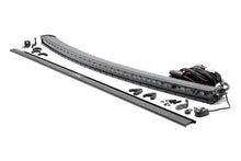 Load image into Gallery viewer, Rough Country 50 Inch Black Series LED Light Bar | Curved | Single Row 72750BL - Main Product View