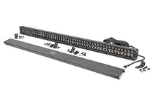Load image into Gallery viewer, Rough Country 50 Inch Black Series LED Light Bar | Dual Row | Amber DRL 70950BDA - Main Product View