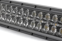 Load image into Gallery viewer, Rough Country 50 Inch Black Series LED Light Bar | Dual Row | Amber DRL 70950BDA - Back View