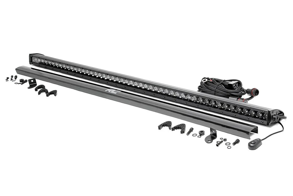 Rough Country 50 Inch Black Series LED Light Bar | Single Row 70750BL - Main Product View
