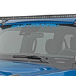 Load image into Gallery viewer, Rough Country 50 Inch Black Series LED Light Bar | Single Row | Cool White DRL 70750BLDRL - Back View