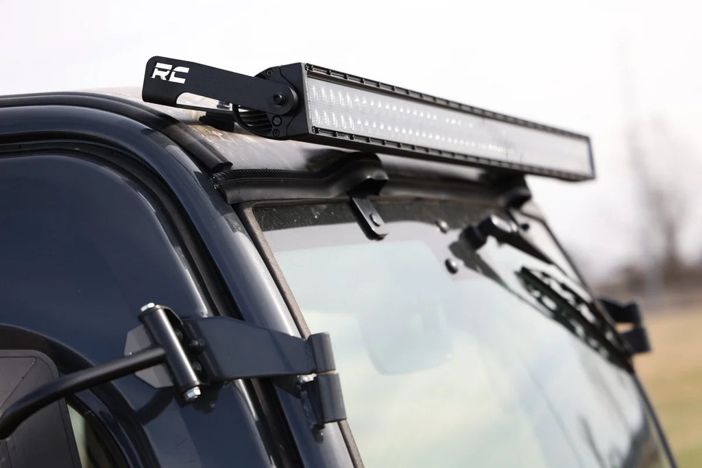 Rough Country 50" Single Row LED Light Kit | Black Series | Front-Facing | Kubota RTV-X900/RTV-X1100 98008 - Back View