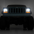 Load image into Gallery viewer, Rough Country 5"x7" LED Headlights | DOT Approved | Jeep Cherokee XJ 2WD/4WD (1984-2001) RCH5200 - Installation View