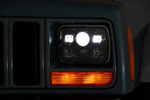 Load image into Gallery viewer, Rough Country 5"x7" LED Headlights | DOT Approved | Jeep Cherokee XJ 2WD/4WD (1984-2001) RCH5200 - Additional View 5