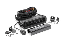 Load image into Gallery viewer, Rough Country 6 Inch Black Series LED Light Bar | Single Row 70707BL - Main Product View