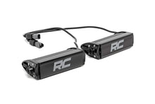 Load image into Gallery viewer, Rough Country 6 Inch Chrome Series LED Light Bar | Single Row | Pair 70706 - Side View