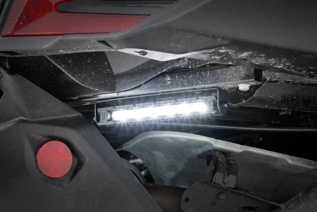 Rough Country 6 Inch Chrome Series LED Light Bar| Slim Line | Pair 70406A - Installation View
