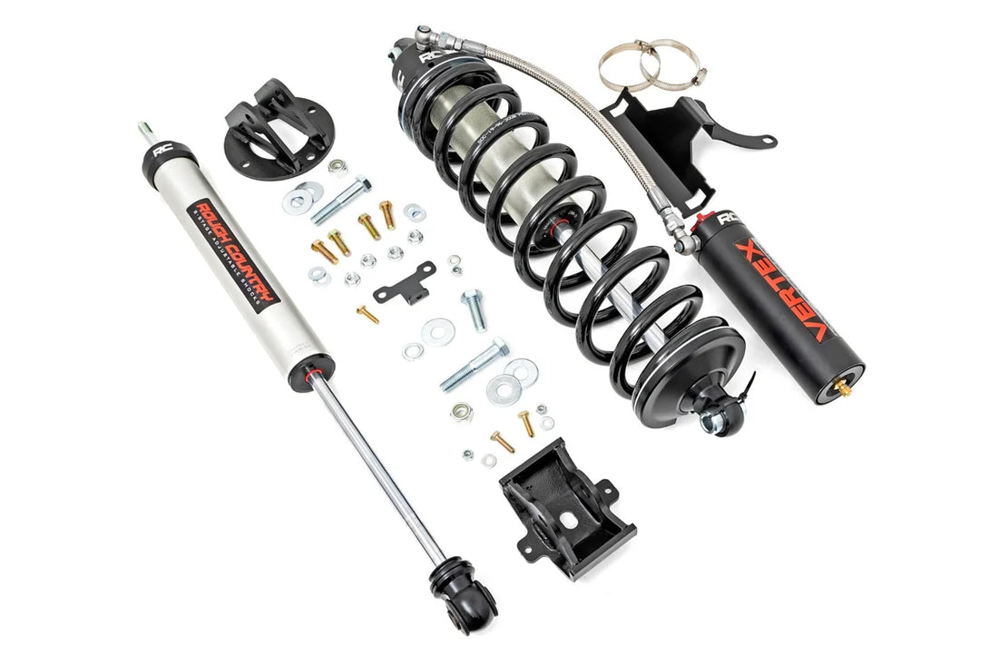 Rough Country 6 Inch Coilover Conversion Upgrade Kit | Vertex/V2 | Ford F-250/F-350 Super Duty (05-22) 50010 - Side View