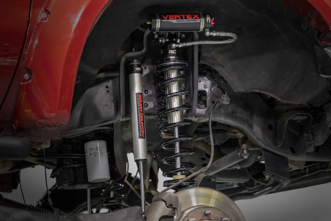 Rough Country 6 Inch Coilover Conversion Upgrade Kit | Vertex/V2 | Ford F-250/F-350 Super Duty (05-22) 50010 - Back View