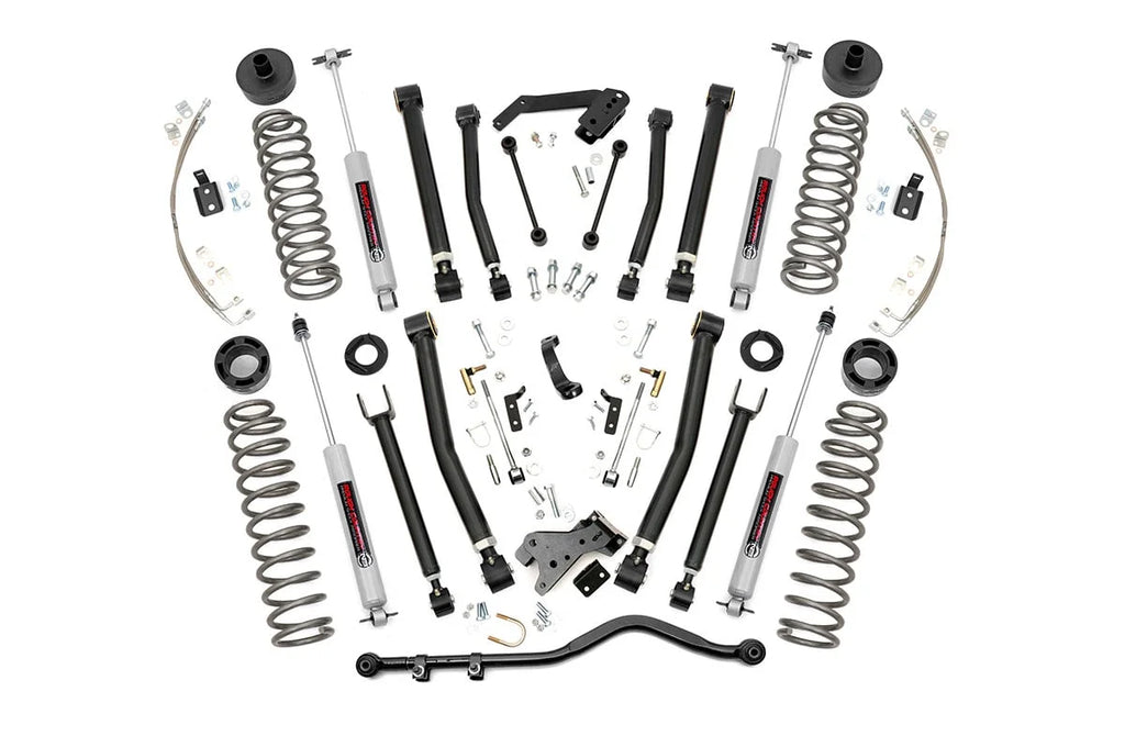 Rough Country 6 Inch Lift Kit | 2-Door | X-Series | Jeep Wrangler JK 4WD (2007-2018) 68422 - Main Product View