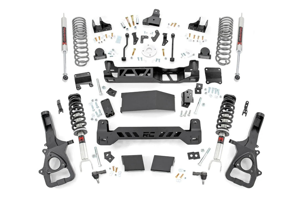 Rough Country 6 Inch Lift Kit | 22XL | M1 Struts | Rear Coils | Ram 1500 4WD (2025-2026) - Main Product View