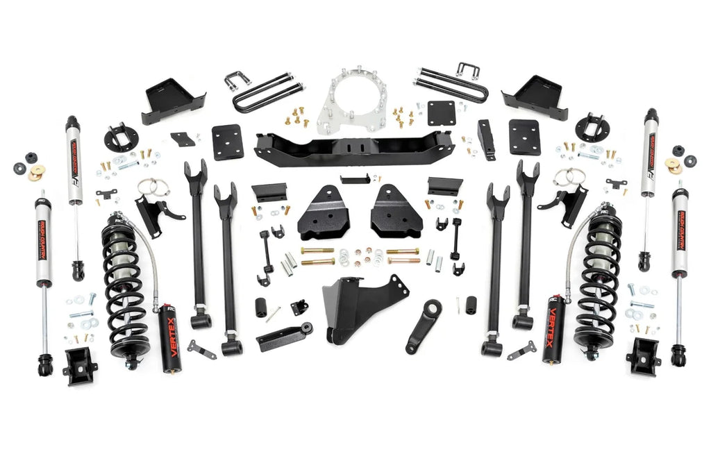 Rough Country 6 Inch Lift Kit | 4-Link | OVLD | C/O V2 | Ford F-250/F-350 Super Duty (17-22) 56056 - Kit Contents