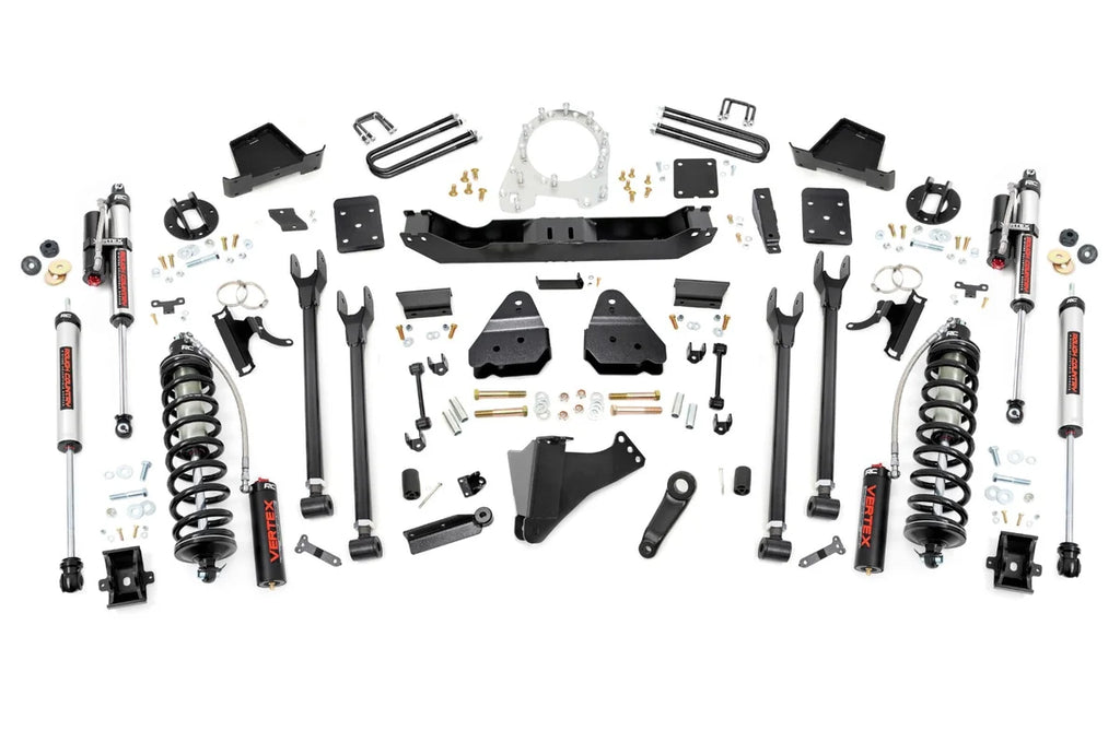 Rough Country 6 Inch Lift Kit | 4-Link | OVLD | C/O Vertex | Ford F-250/F-350 Super Duty (17-22) 56057 - Kit Contents
