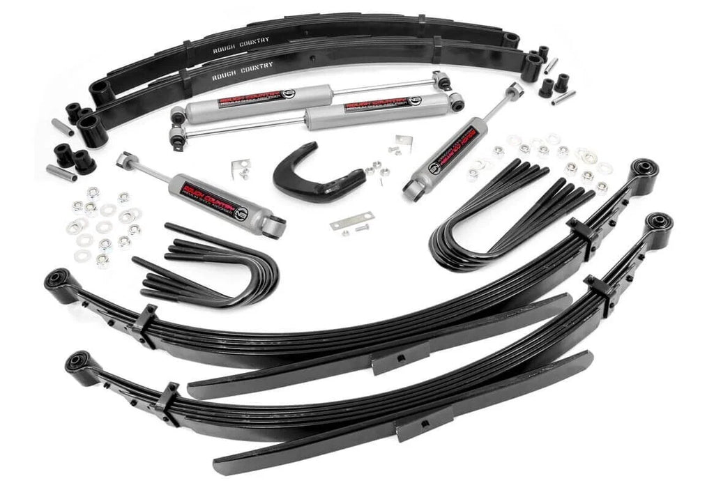 Rough Country 6 Inch Lift Kit | 52 Inch Rear Springs | Chevy/GMC C10/K10 C15/K15 Truck/Jimmy (73-76) 12630