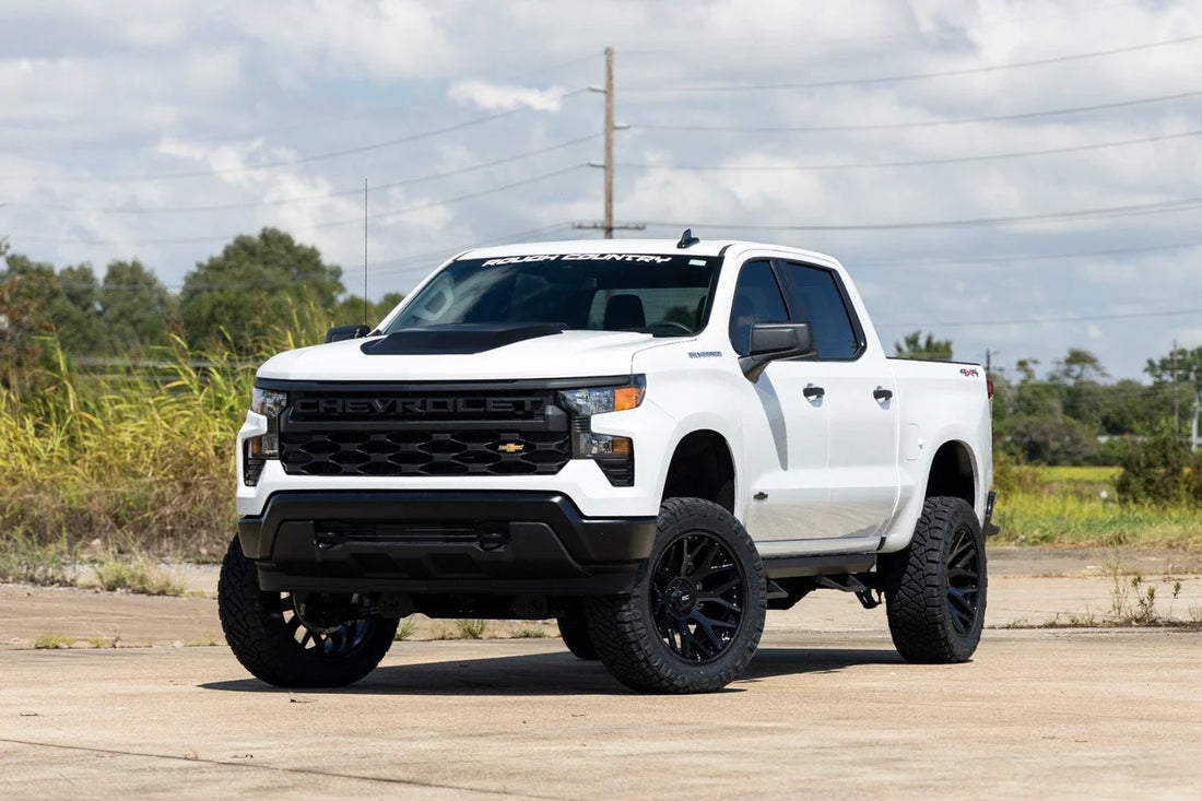 Rough Country 6 Inch Lift Kit | Chevy Silverado 1500 2WD (2019-2024 & Refresh) - Side View