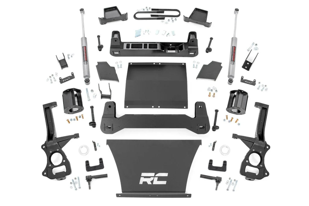 Rough Country 6 Inch Lift Kit | Chevy Silverado 1500 4WD (2025-2026) - Main Product View