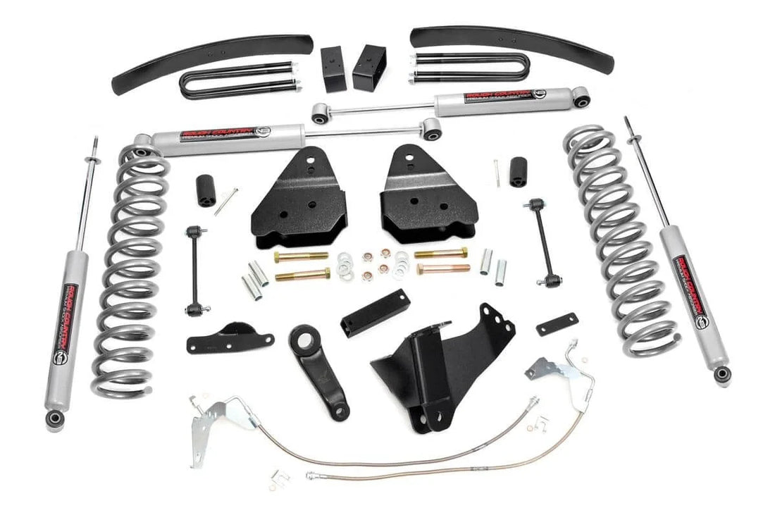Rough Country 6 Inch Lift Kit | Diesel | Ford F-250/F-350 Super Duty 4WD (2008-2010) 594.20 - Kit Contents