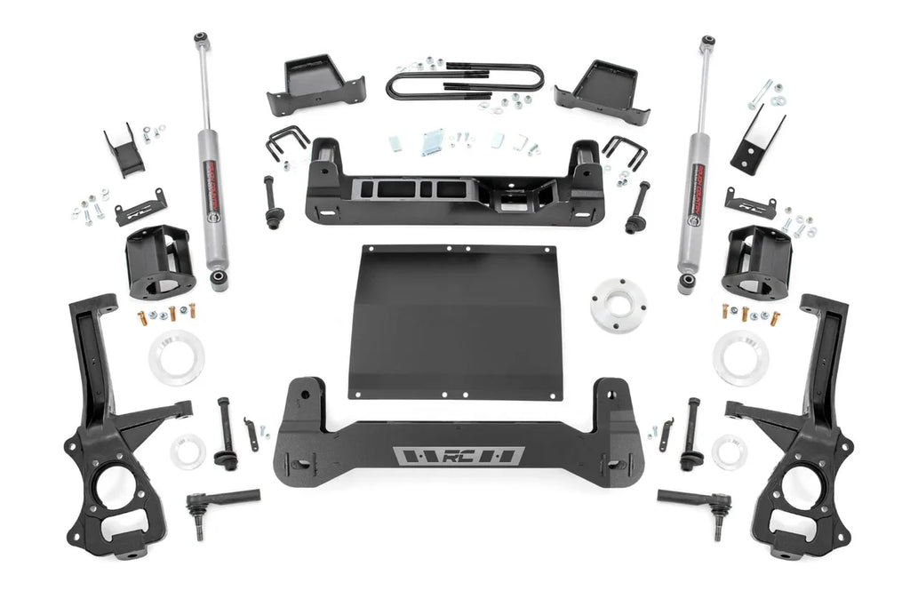 Rough Country 6 Inch Lift Kit | Diesel | GMC Sierra 1500 2WD (2025-2026) - Main Product View