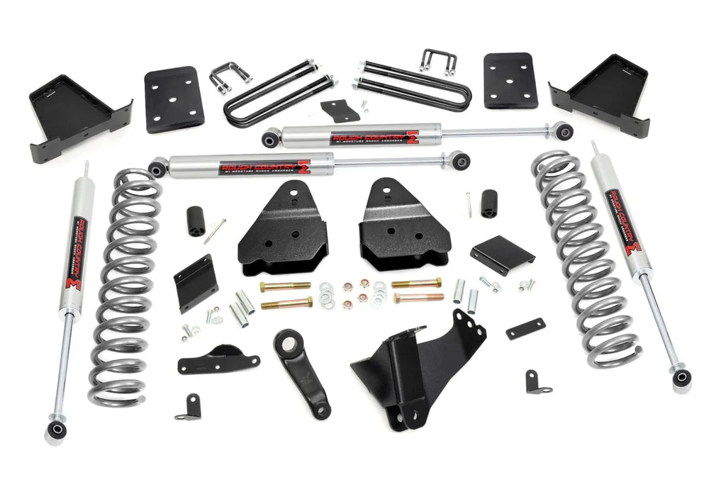Rough Country 6 Inch Lift Kit | Diesel | No OVLD | M1 | Ford F-250 Super Duty 4WD (15-16) 55140