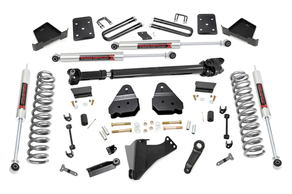 Rough Country 6 Inch Lift Kit | Diesel | OVLD | D/S | M1 | Ford F-250/F-350 Super Duty (17-22) 50341 - Main Product View