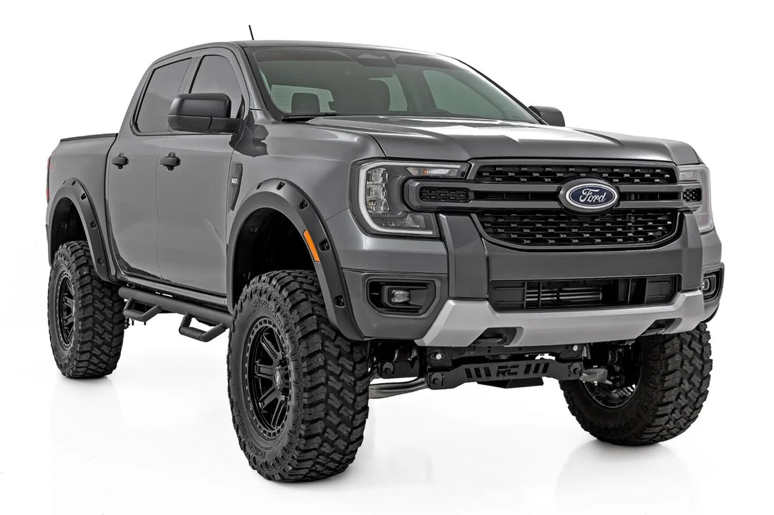 Rough Country 6 Inch Lift Kit | Ford Ranger 4WD (2024-2025) 46830 - Side View