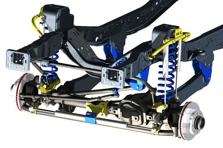 Rough Country 6 Inch Lift Kit | Gas | M1 | Ford F-250/F-350 Super Duty 4WD (2005-2007) 59640 - Kit Contents
