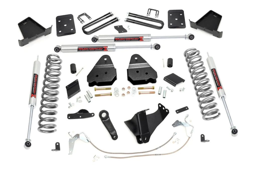 Rough Country 6 Inch Lift Kit | Gas | OVLD | M1 | Ford F-250 Super Duty 4WD (2011-2014) 56640