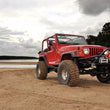 Load image into Gallery viewer, Rough Country 6 Inch Lift Kit | Long Arm | M1 | Jeep Wrangler TJ 4WD (1997-2006) - Installation View