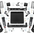 Load image into Gallery viewer, Rough Country 6 Inch Lift Kit | M1 Struts | Chevy/GMC Canyon/Colorado 4WD (2023-2026) - Main Product View