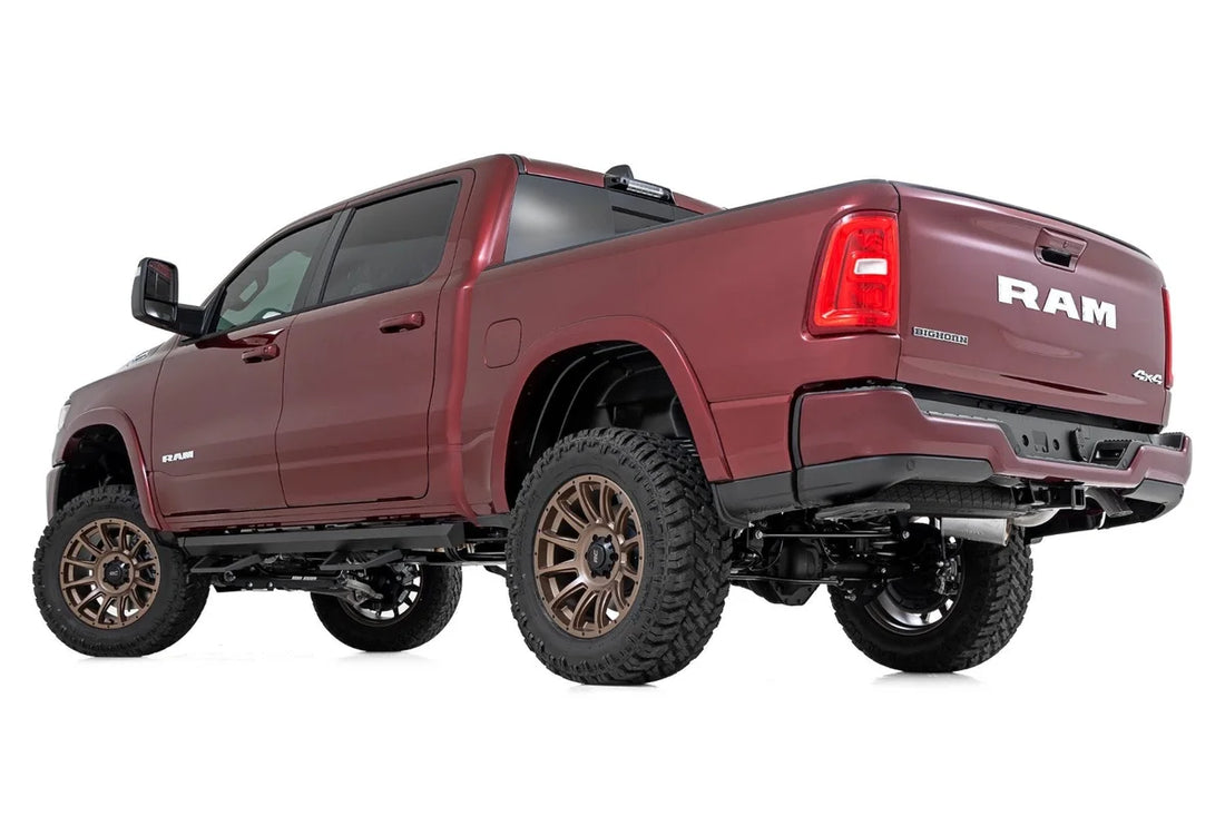Rough Country 6 Inch Lift Kit | M1 Struts | Rear Coils | Ram 1500 4WD (2025-2026) - Installation View