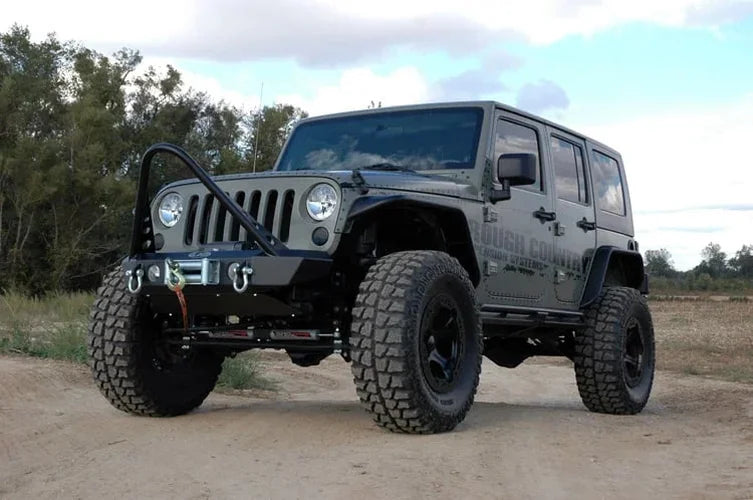 Rough Country 6 Inch Lift Kit | M1R | Jeep Wrangler Unlimited 2WD/4WD (2007-2018) - Installation View