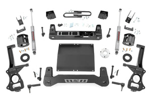 Rough Country 6 Inch Lift Kit | Mono Leaf Rear | Diesel | Chevy Silverado 1500 2WD (25-26) - Main Product View