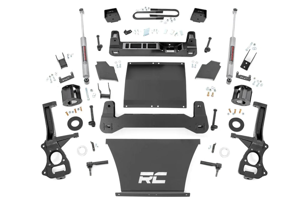 Rough Country 6 Inch Lift Kit | Mono Leaf Rear | N3 | GMC Sierra 1500 2WD/4WD (2025-2026) - Main Product View