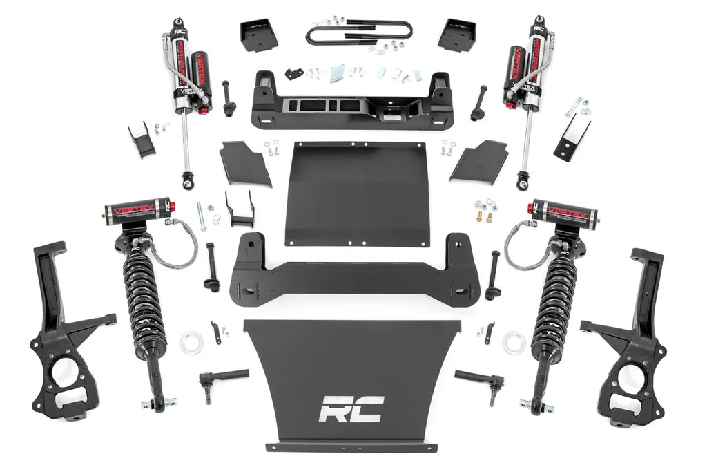 Rough Country 6 Inch Lift Kit | Mono Leaf Rear | Vertex | Chevy Silverado 1500 (22-24) 21650 - Main Product View