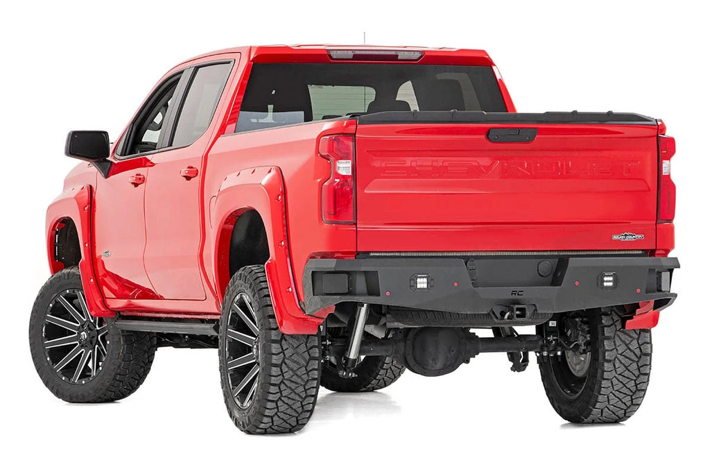 Rough Country 6 Inch Lift Kit | Mono Leaf Rear | Vertex/V2 | Chevy Silverado 1500 (22-24) 21657 - Installation View