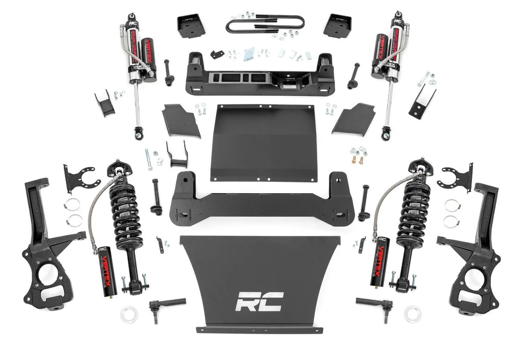 Rough Country 6 Inch Lift Kit | Mono Leaf Rear | Vertex | Chevy Silverado 1500 4WD (25-26) - Main Product View