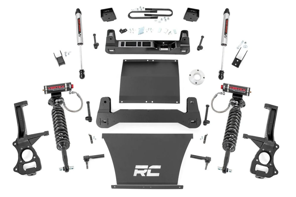 Rough Country 6 Inch Lift Kit | Mono Leaf Rear | Vertex/V2 | GMC Sierra 1500 2WD (25-26) - Main Product View
