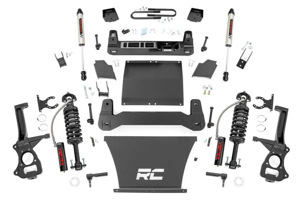 Rough Country 6 Inch Lift Kit | Mono Leaf Rear | Vertex/V2 | GMC Sierra 1500 2WD/4WD (25-26) - Main Product View