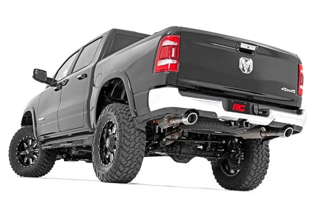 Rough Country 6 Inch Lift Kit | N3 Struts | Dual Rate Coils | Ram 1500 4WD (2019-2024) 33431 - Side View