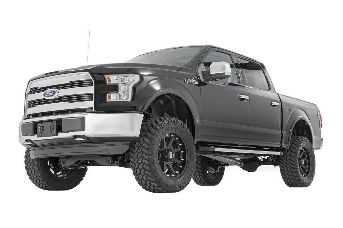 Rough Country 6 Inch Lift Kit | N3 Struts | Ford F-150 4WD (2015-2020) 55731 - Side View