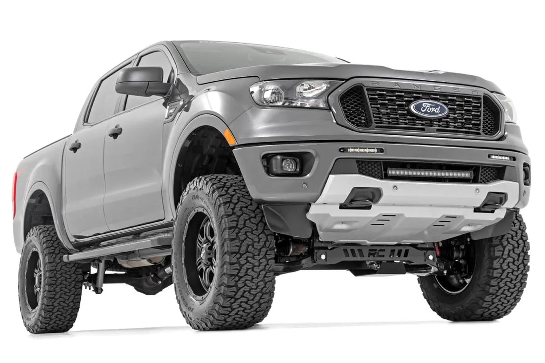 Rough Country 6 Inch Lift Kit | N3 Struts | Ford Ranger 4WD (2019-2023) 50531 - Side View
