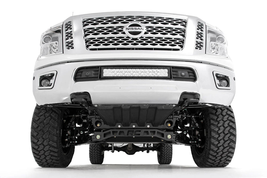 Rough Country 6 Inch Lift Kit | Nissan Titan XD 4WD (2016-2024) 87730 - Back View
